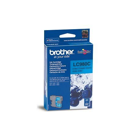 Brother LC980 cartuș de cerneală originală albastră
