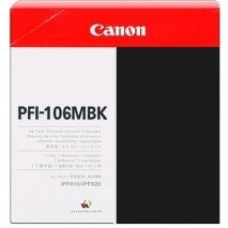 Canon PFI-106 cartuș de cerneală originală mat neagră