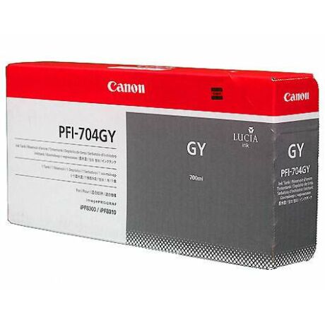 Canon PFI-704GY cartuș de cerneală original gri