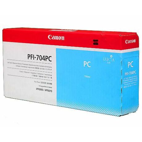 Canon PFI-704PC cartuș de cerneală originală foto albastră