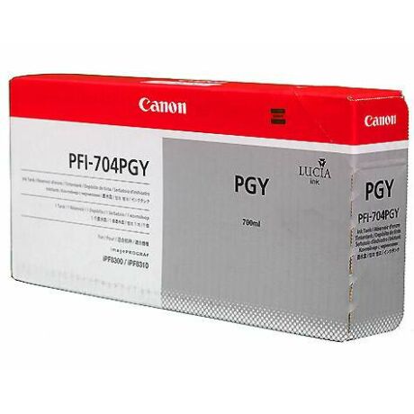 Canon PFI-704PGY cartuș de cerneală originală foto gri