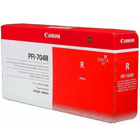Canon PFI-704R cartuș de cerneală originală roșie